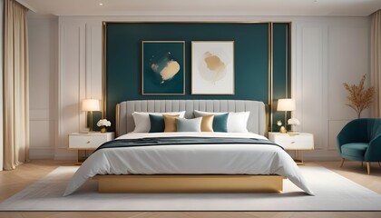 Photo interior modern design room
