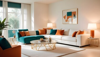 Photo interior modern design room
