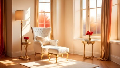 Photo interior modern design room 