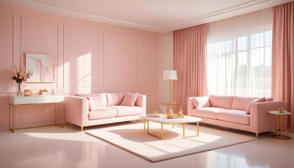 Fototapeta premium Photo interior modern design room