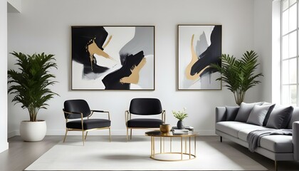 Photo interior modern design room 