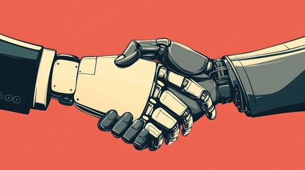 Robot Handshake: A Fusion of Man and Machine