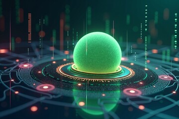 Abstract Technology Design Element