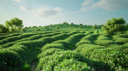 Serene Fields of Lavender