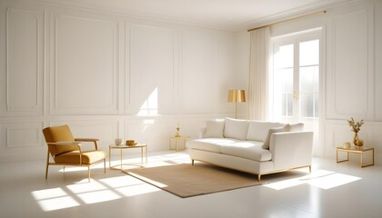 Photo interior modern design room 