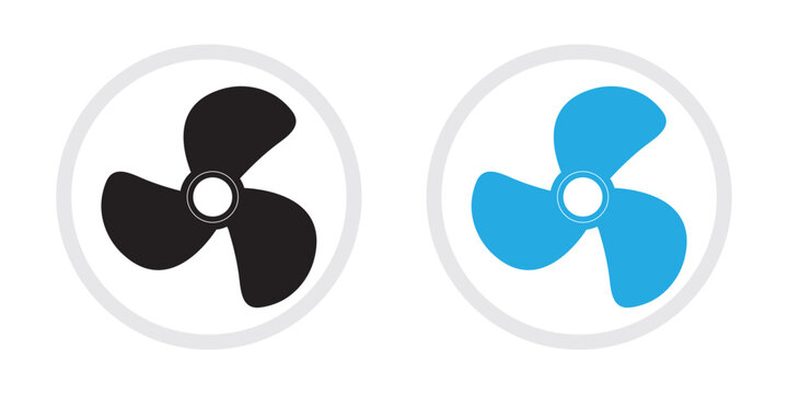 propeller icon set, propeller icon isolated on white background. vector illustration.
