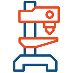 Naklejka premium Drill Machine Icon