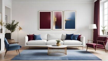 Photo interior modern design room 