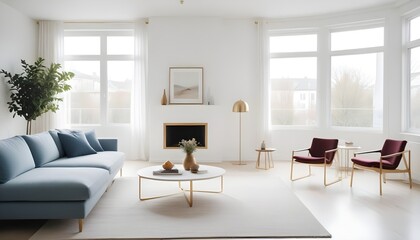Photo interior modern design room 