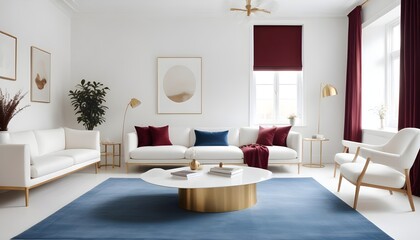 Photo interior modern design room 