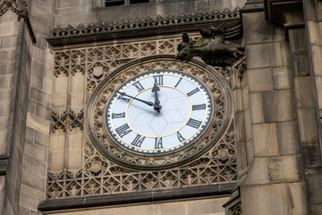 Manchester Cathedral clock tower