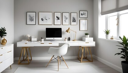 Photo interior modern design room 3d design