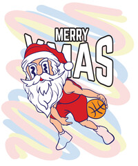 doodle pop art christmas background vector design

