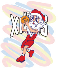 doodle pop art christmas background vector design
