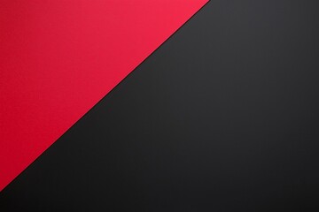 Abstract background featuring bold red and black color blocking, creating a modern and sleek design