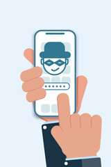 Enter the code to prevent cyber theft.