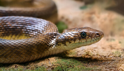 Obraz premium Close-Up of a Snake