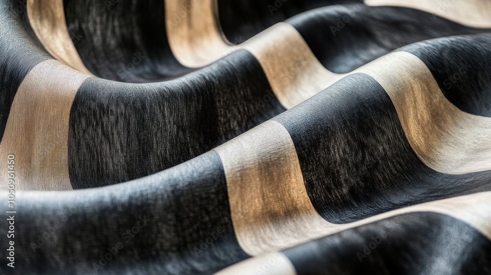 Fototapete embracing differences with abstract patterns in contrasting tones, symbolizing acceptance and respec