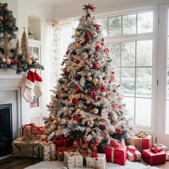 decorated christmas tree