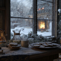 old stove with fireplace