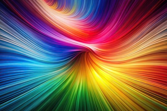 vibrant color spectrum moving across canvas