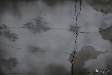 Texture Background"/Weathered Cracked Concrete Wall