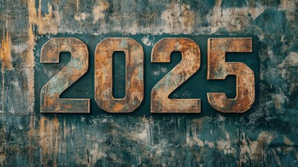 text "2025" isolated warner brothers text style, ai