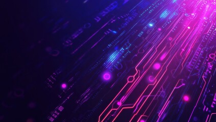 Obraz premium Abstract Digital Circuitry