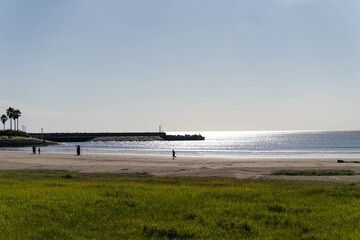美しい銚子の海と砂浜