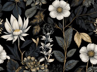 pattern with flowers