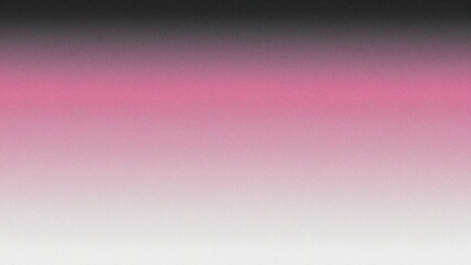 Obraz premium Pink grainy noisy color gradient banner, dark textured poster header cover backdrop design