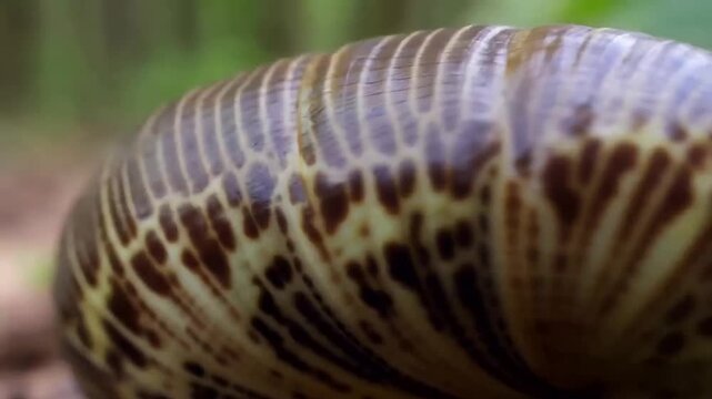 camera movement from a snail's shell
