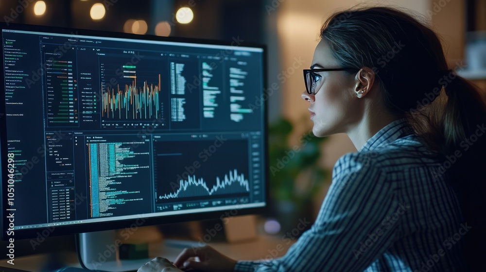 Poster data-driven decisions the role of analytics in modern business strategies and technology implementat