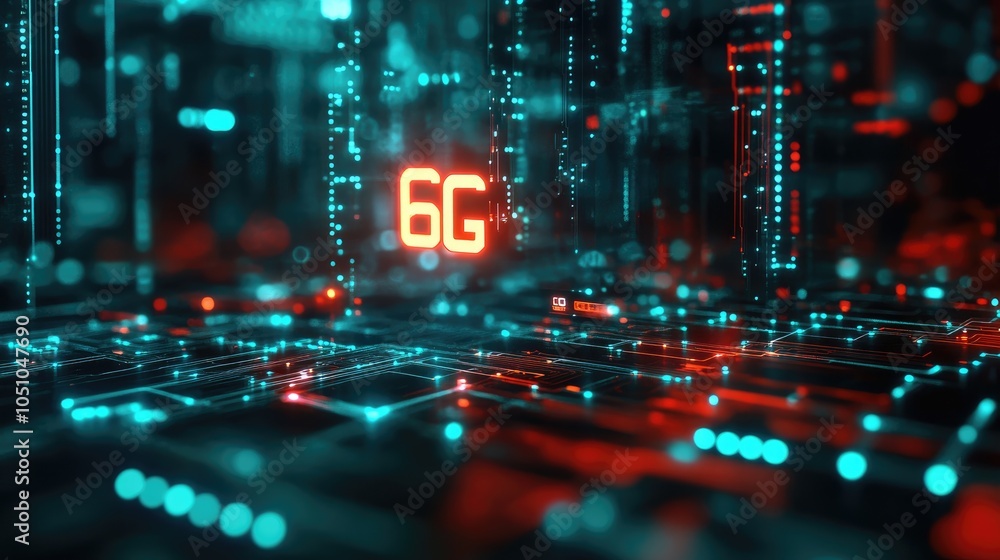 Poster the future of communication exploring the impact and potential of 6g technology in a digitally conne