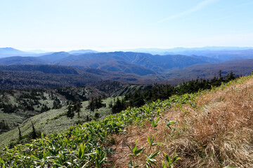 八幡平　10月　青空