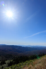 八幡平　10月　青空