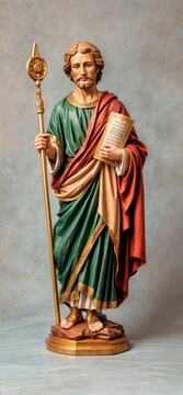 AI-Generated Image of Saint Jude Thaddeus, Patron Saint of Impossible or Lost Causes