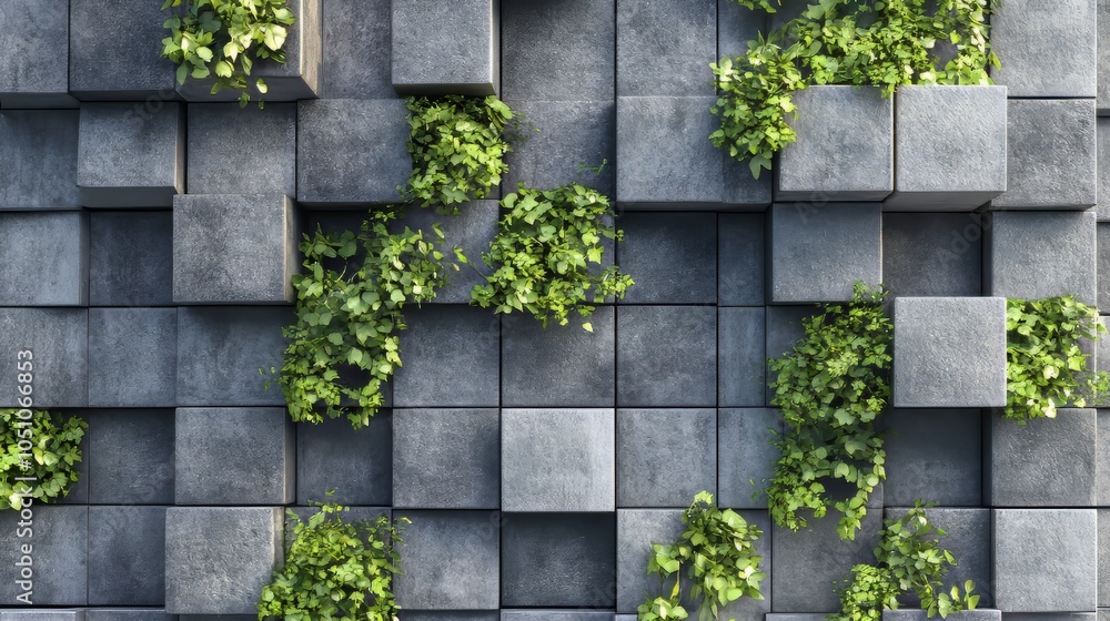 Poster abstract architecture. detail of a building facade made of stone blocks. architecture modern. ultra 