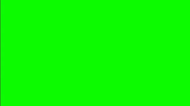 Clockwise transition animation of the top corner in gradient yellow color