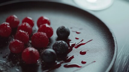 Luxurious Dishes with Elegant Ingredients on Plate