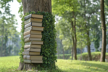 SDG-Sustainable Development Goals, education concept featuring knowledge about the environment and ecology, green learning, protect the planet, eat healthy, educational, school garden, 8k Resolution