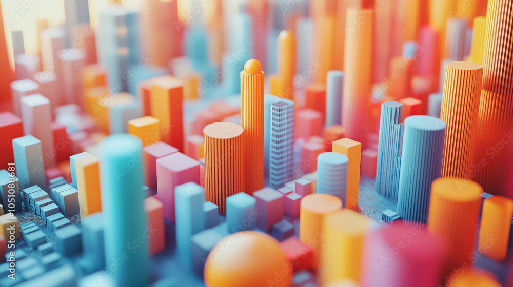 Poster future trends illustrated through predictive data modeling techniques and insights