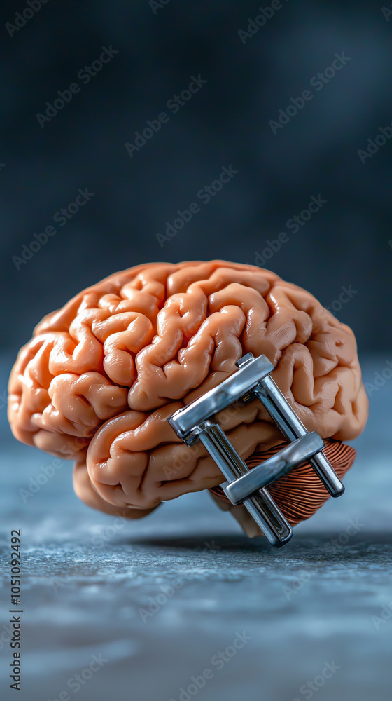 Poster exploring the intricacies of the human brain a unique perspective on neuroanatomy and functionality