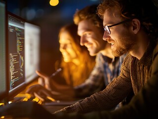 Collaborative Programming Experience in a Modern Tech Environment with Focused Teamwork and Innovation