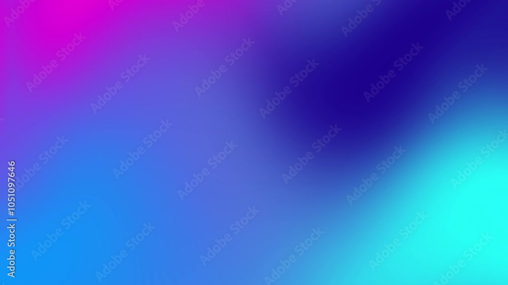 Poster multicolored futuristic smooth gradient looping animation
