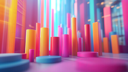 Obraz premium Interpreting Statistical Data to Navigate Economic Trends and Market Dynamics
