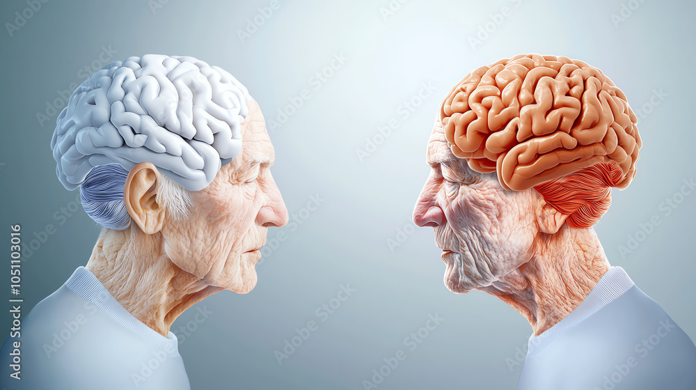Poster exploring the contrast of aging and cognitive change a deep dive into human brain representations