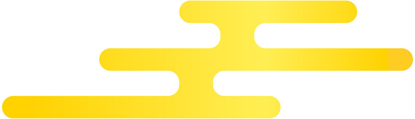 Chinese Golden Cloud Icon