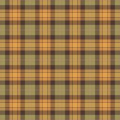 Plant Lady Plaid Check Seamless Pattern - Cute plaid check repeating pattern design