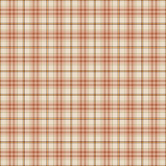 Plant Lady Plaid Check Seamless Pattern - Cute plaid check repeating pattern design